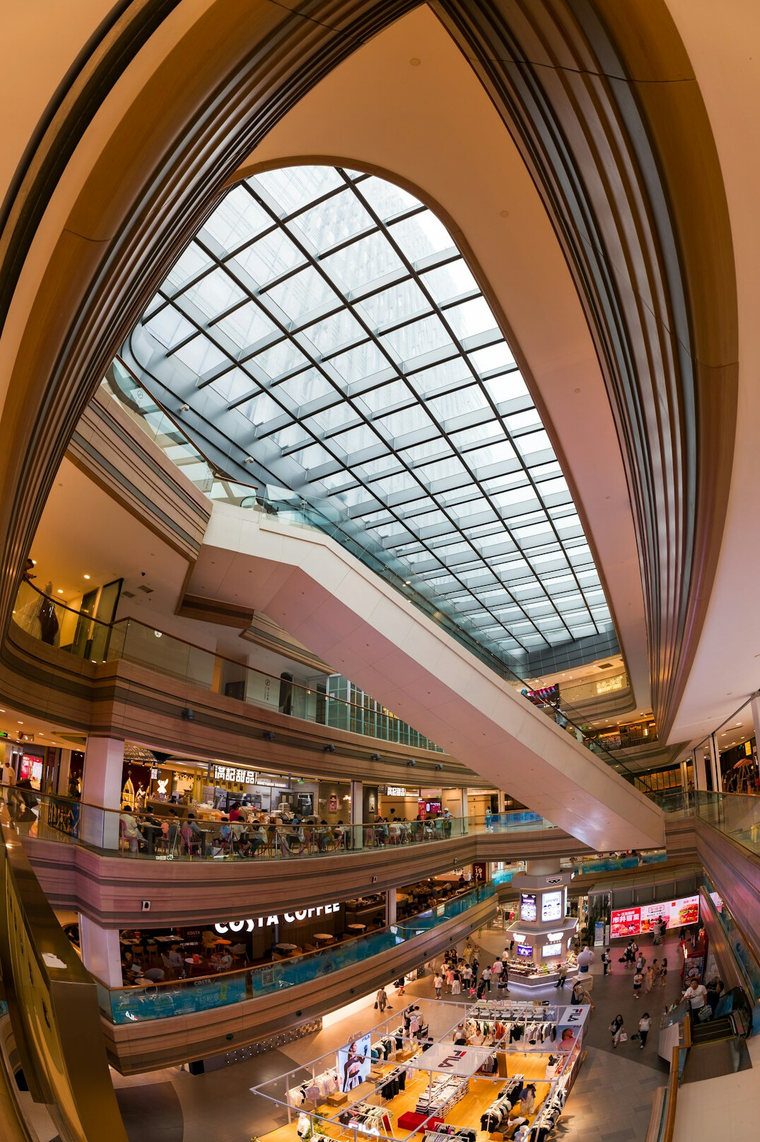 mall security camera view
